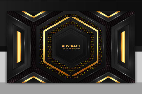 Elevate Your Projects with Golden Line Luxury Backgrounds