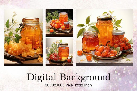 Honey Bee Backgrounds Wall Art: A Digital Design Essential