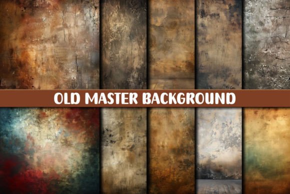 Old Master Backgrounds Design: Rich Textures for Creative Projects