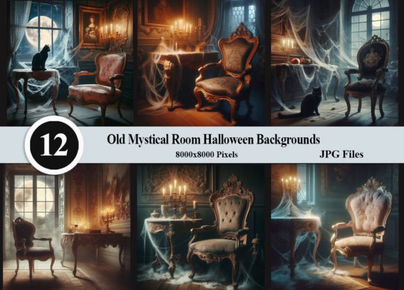 Old Mystical Room Halloween Backgrounds: Unveiling a World of Enchantment