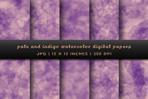 Pale and Indigo Watercolor Backgrounds: A Designer's Guide