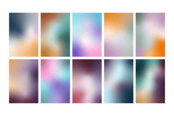 Vertical Gradient Backgrounds Pack: Modern Color Magic